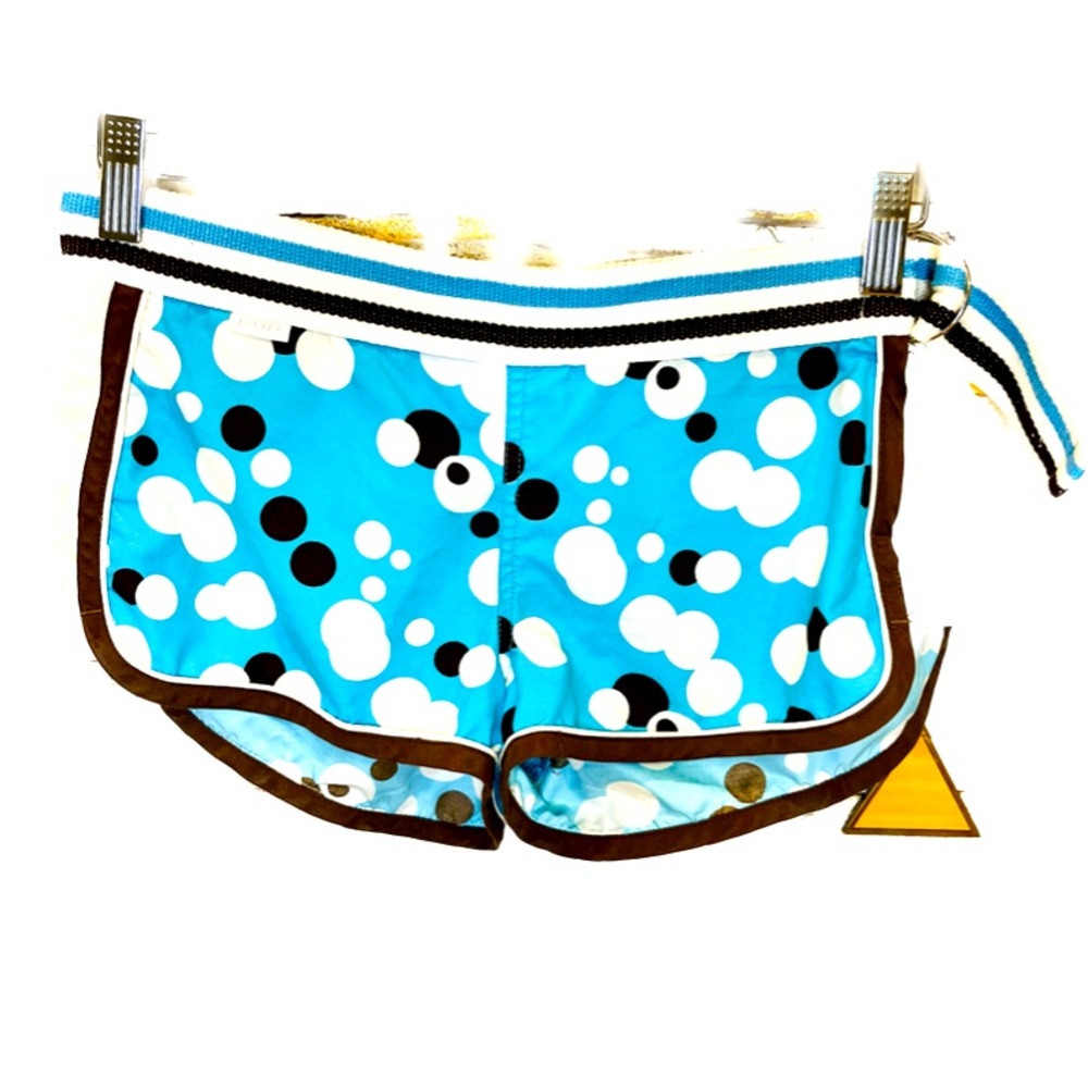 Purr Blue Graphic Print Board Shorts🏄‍♀️🌊, Women’s Size US 8/ AUS 10.